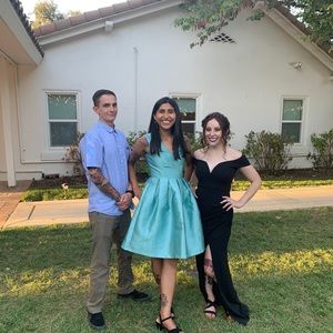 ModCloth Sweetly Celebrated Fit & Flare Dress Sage